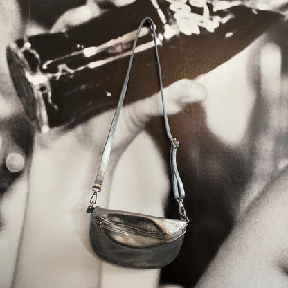 Tasche /Cross Bag groß/ Silber