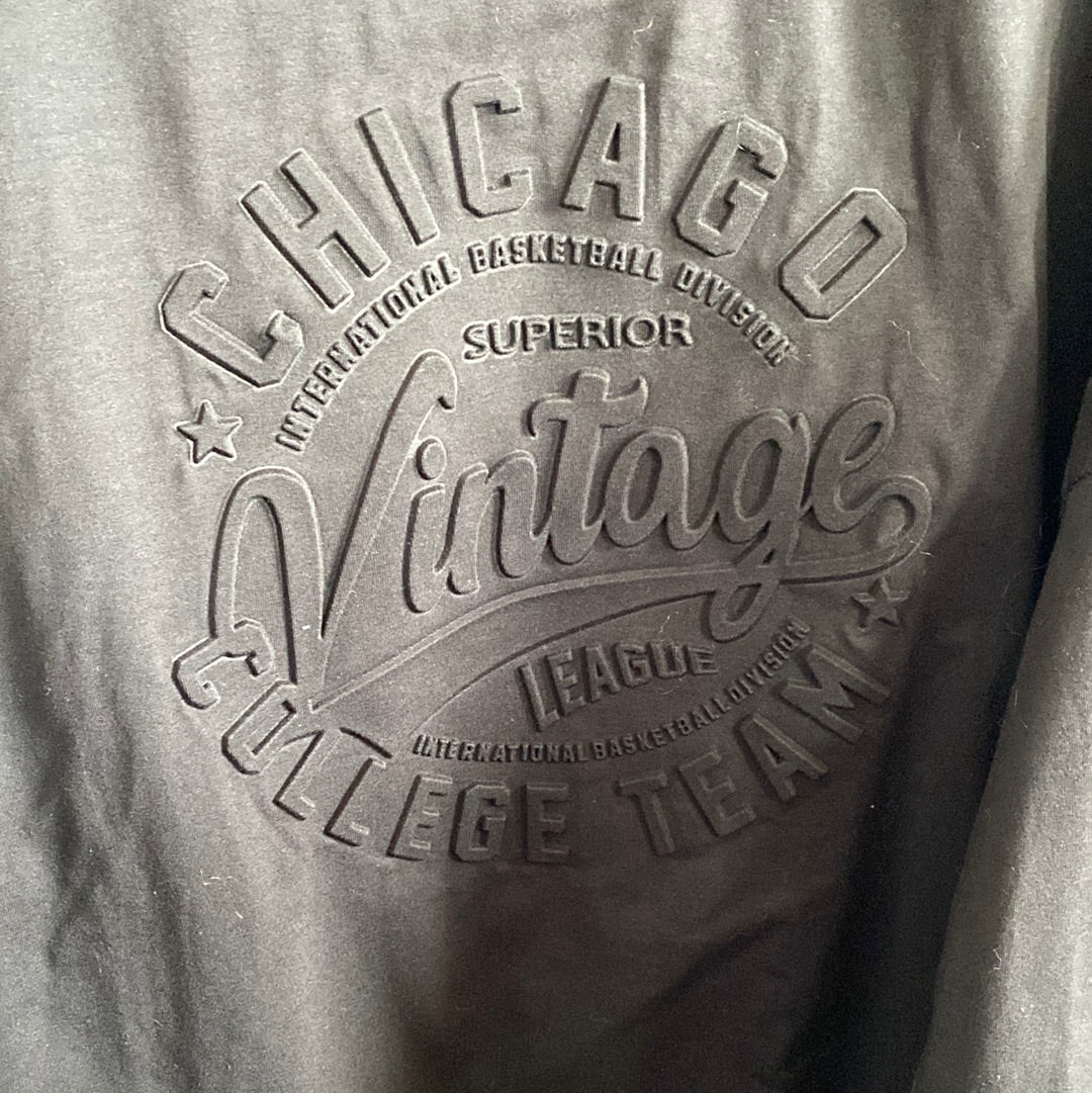 T - Shirt, Langarm , Vintage BIG