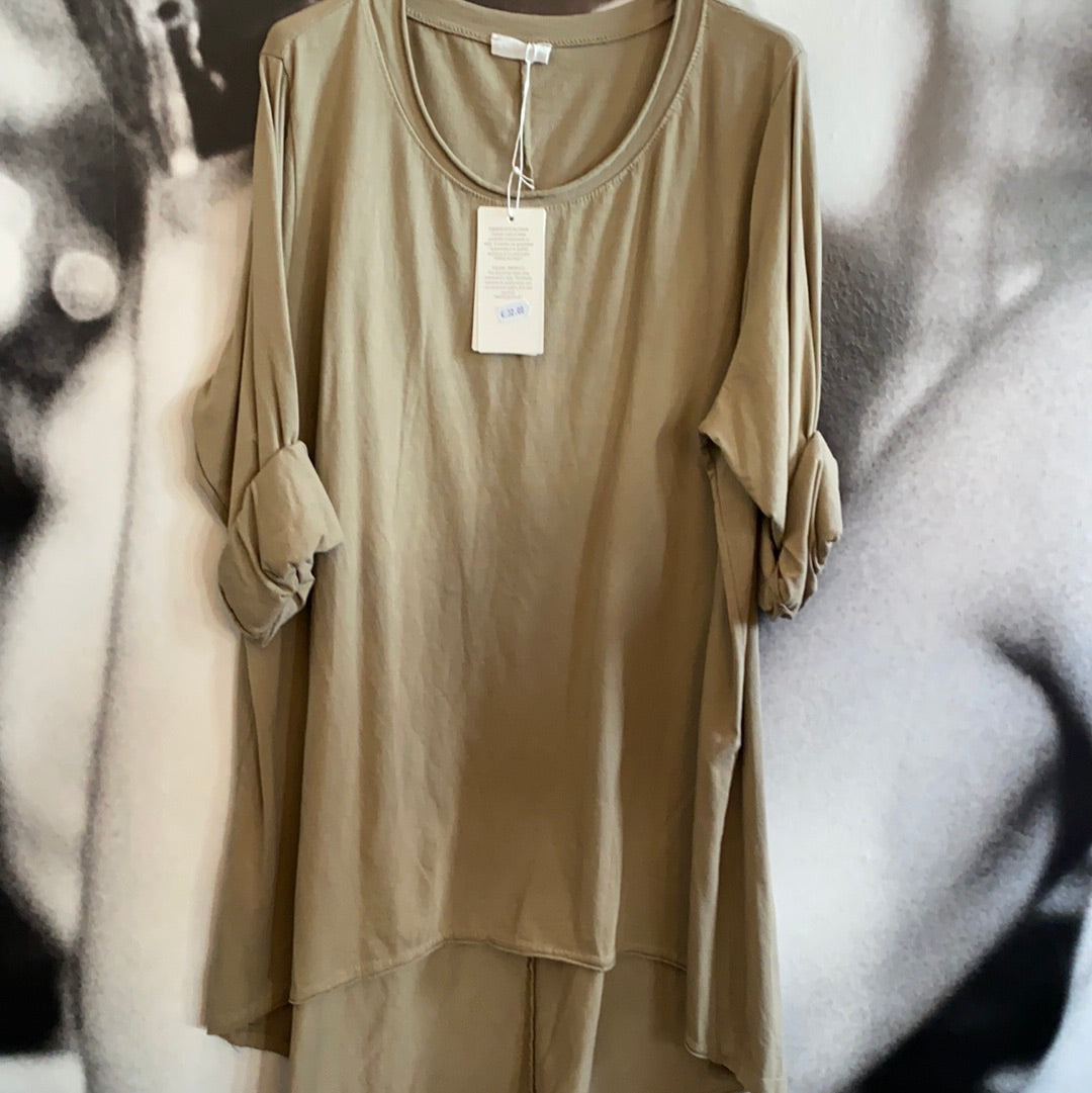 T - Shirt, Langarm ,uni