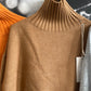 Strickpulli mit Stehbündchen