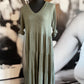 Kleid, Feinstrick mit Volant