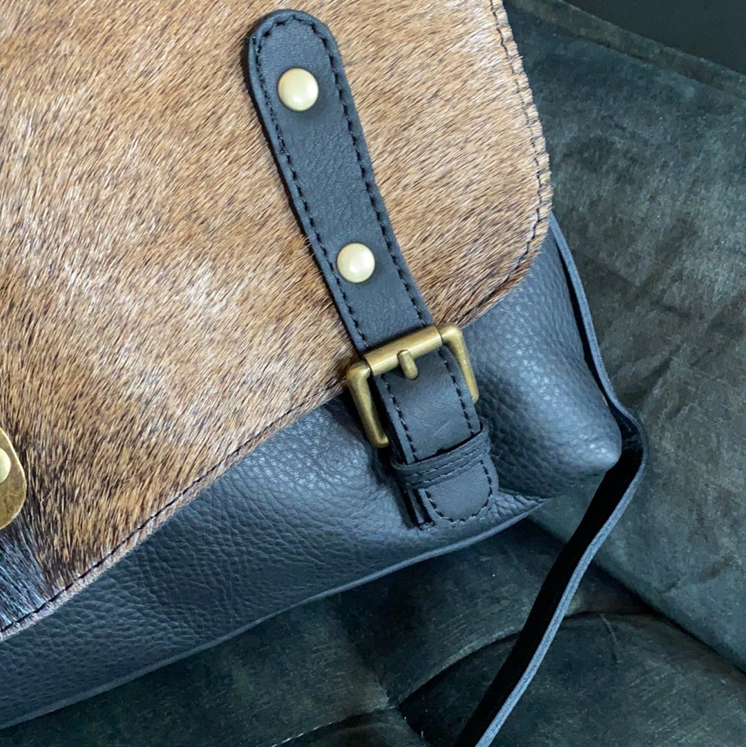Tasche mit Fell.