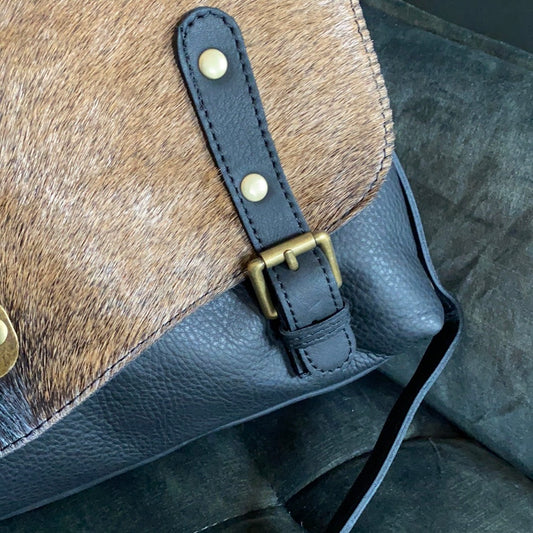 Tasche mit Fell.