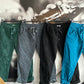 Hose , Feincord mit Taschen