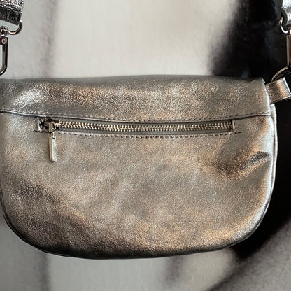Tasche /Cross Bag groß/ Silber