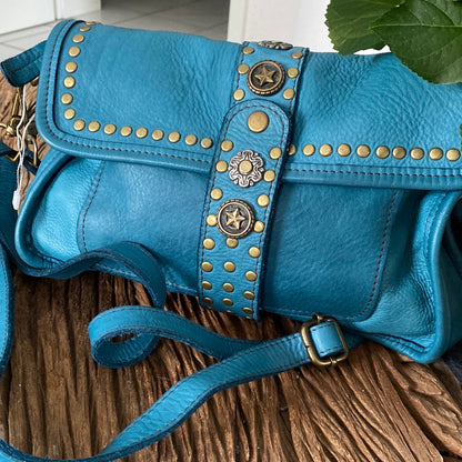 Tasche ,Handtasche, mit Nieten
