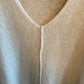 Strickpulli , Sand, Mohair Mix