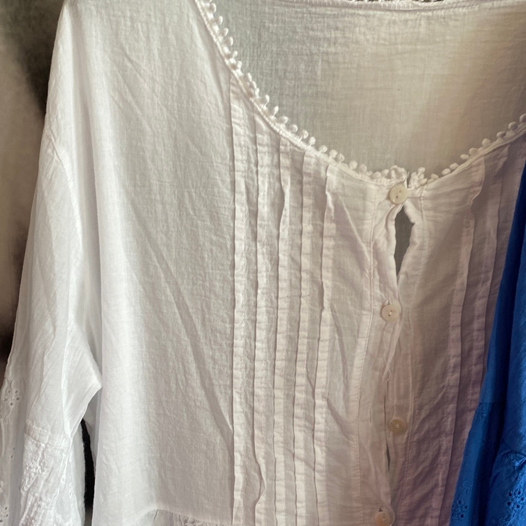Shirt / Bluse mit Spitze BIG