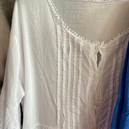 Shirt / Bluse mit Spitze BIG