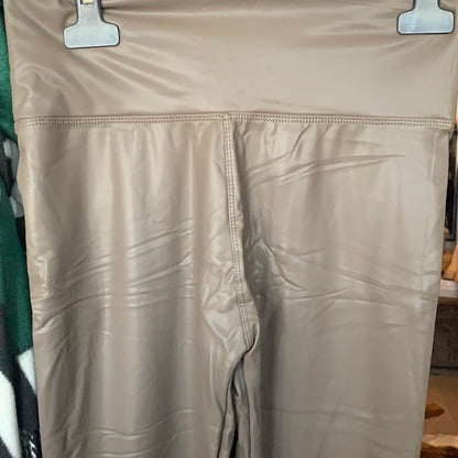 Leggings ( Fakeleder ) farbig