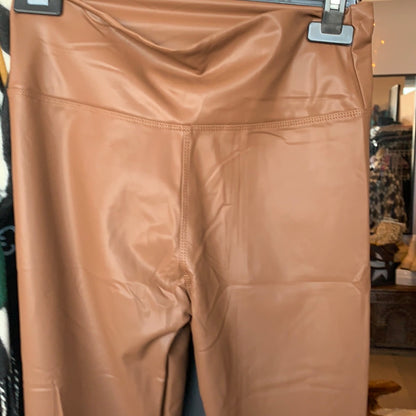 Leggings ( Fakeleder ) farbig