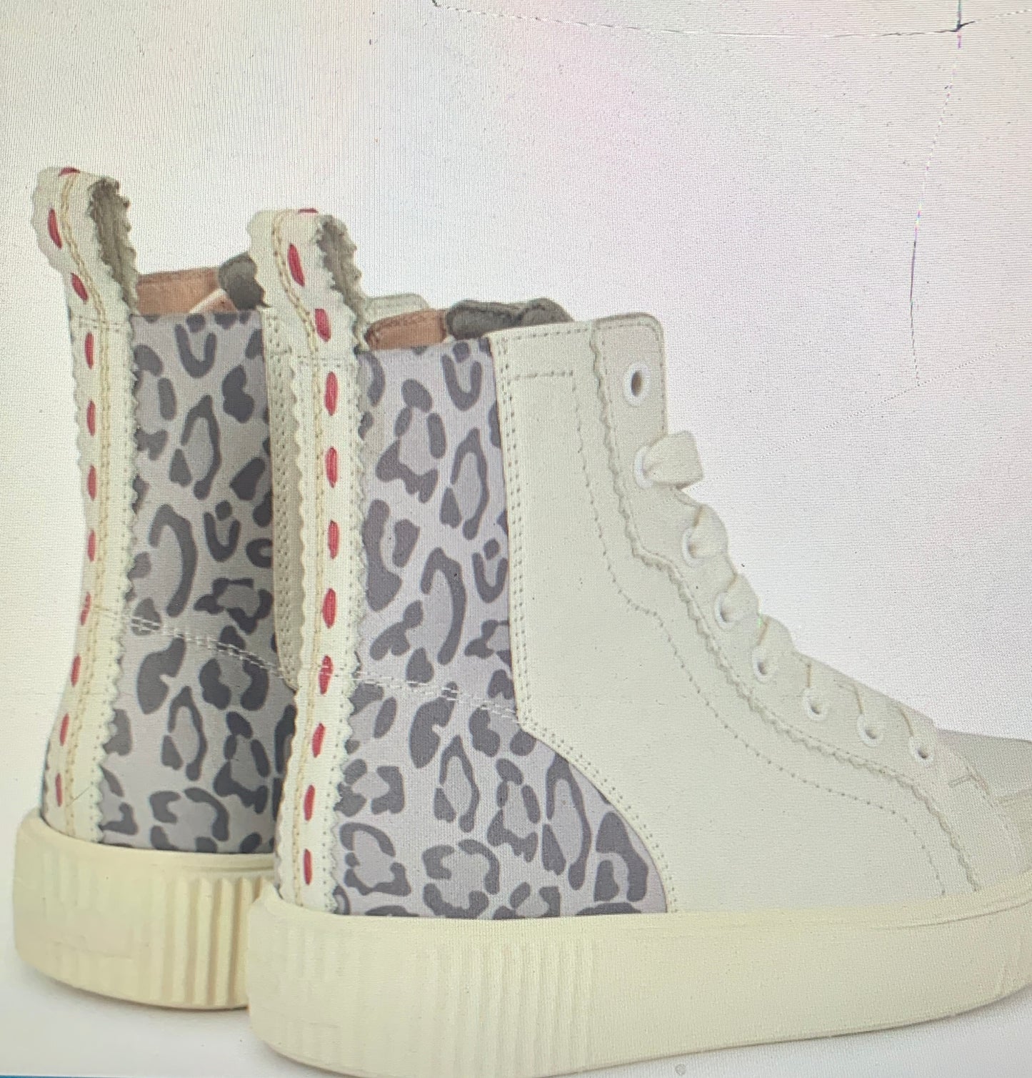 Schuhe / Sneaker, Crickit, weiss/ Leo