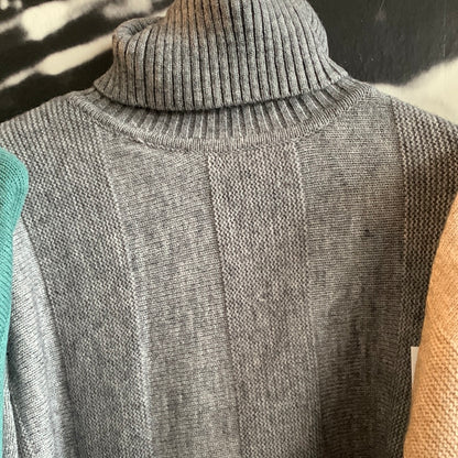 Strickpulli in Kastenform